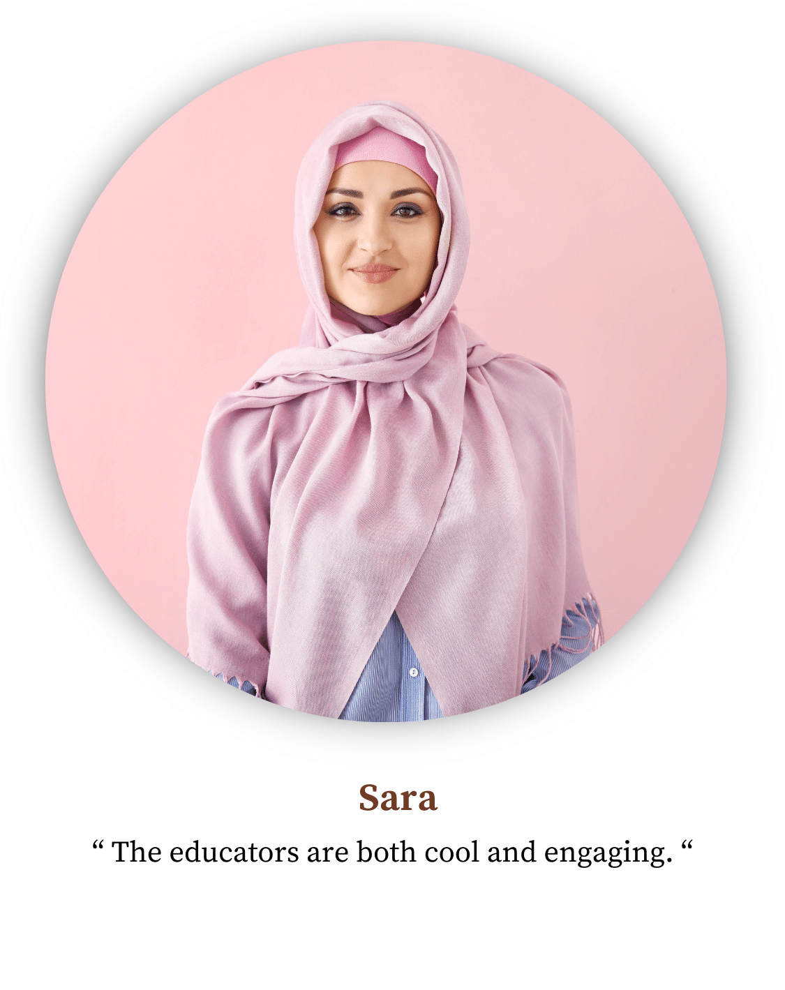 Eloquacy Testimonial: The educators are both cool and engaging.